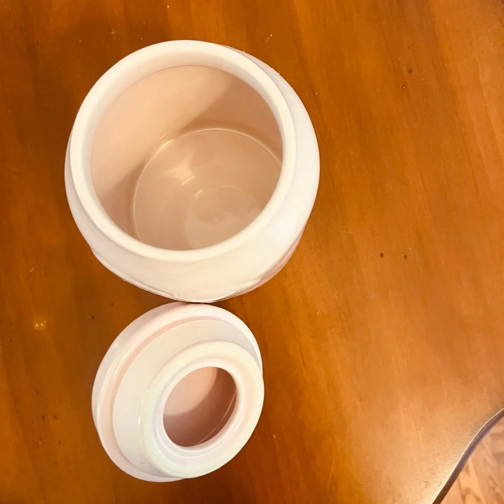 Pink Ceramic Kisses Jar